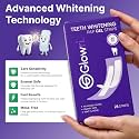 Teeth Whitening Gel Strips| Instant Brightening &amp; Stain Removal | No Added Colors, Peroxide-Free, Enamel Safe | Removes Coffee, Wine, Food, Smoking Stains | Dentist Inspired | 28 Strips ( 14 Day Treatment )