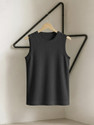TeeWink Solid Men Round Neck Black T-Shirt
