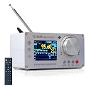 TEF6686 Full‑Band DSP Shortwave Radio with TFT Display — 4‑Band AM/FM/SW/LW, 45mm Dual Speakers 5W, 4000mAh Battery, USB‑C ，BNC Antenna, Remote Control — Portable SDR for Ham/DXers