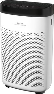 tefal pt253001 portable room air purifier white black