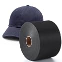 Tegeme Caps Tear Away Embroidery Stabilizer 4'' x 50 yd Roll,Black