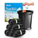 Teivio Small Black Trash Bags 3 Gallon 300 Count Bathroom Garbage Bags