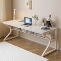 TEKAVO Kynes White-120 Engineered Wood Multipurpose Table