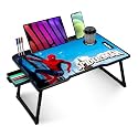 TEKCOOL Office Workstation for Home/Writing & Study Folding Furniture for School/Work from Home Multipurpose Use (Spiderman);