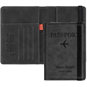 TEKCOOL Passport Holder Cover Travel Wallet Organiser