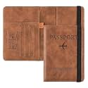 TEKCOOL Passport Holder Cover Travel Wallet Organiser
