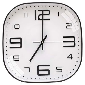 tekcool plastic analogue wall clock 1234 silent quartz decorative latest wall clock non-ticking classic clock batery operated round easy to read for roomhomekitchenbedroomofficeschoolwhite black39