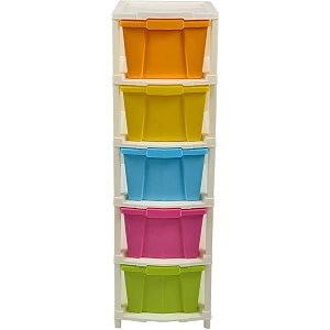 tekcool plastic drawer organizer self standard rectangular multi purpose modular drawer system large chest of drawer organizer for home officeproduct dimension when assembeled 5xl multi