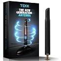 TEKK Short Antenna Compatible with 2007-2025 GMC Sierra 1500 / Designed for Optimized FM/AM Reception / 4.8 Inches
