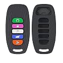 tekme Car Keys Remote Control Shaped Teether for 3+ Months Baby, Baby Teething Remote Helps Biting Skills Development, Colour &amp; Shape Recognition, Teething Toys for Babies and Toddlers (Black)