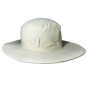 teknik cotton canvas cricket panama hat extra wide brim xlarge unisex off-white