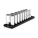 TEKTON 1/2 Inch Drive Deep 6-Point Socket Set, 16-Piece (3/8 - 1-5/16 in.) | SHD92005