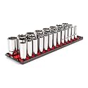 TEKTON 1/2 Inch Drive 6-Point Socket Set, 29-Piece | SHD92125