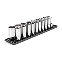 TEKTON 1/2 Inch Drive 6-Point Socket Set, 19-Piece | SHD92123