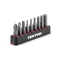 TEKTON 1/4 Inch Bicycle Bit Set with Rail, 9-Piece | DZZ93003