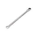 TEKTON 18 mm Long Fixed/Flex Head Ratcheting Box End Wrench | WRB35418