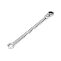 TEKTON 23 mm Long Fixed/Flex Head Ratcheting Box End Wrench | WRB35423
