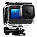 TEKTONIC Underwater Case for GoPro Hero 9/10/11/12/13 Waterproof Housing for Deep Sea Adventures