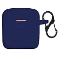 Telca Premium Case Cover Compatible With Boat Airdopes 131/138 Only Silicon Cover,Blue