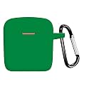 Premium Case Cover Compatible With Boat Airdopes 131&amp;138 Only Silicon Cover,Green