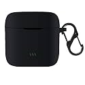 Premium Case Cover Compatible With Boat Airdopes 431/433 Only Silicon Cover,Black