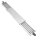Scaffolding Platform, 9-15Ft Aluminum Work Plank - 440LBS Capacity Telescoping Board with Non-Slip Surface, 12.5" Width for Painting, Construction, Roofing Work