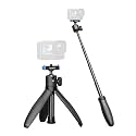 TELESIN 40cm/15.7in Mini Selfie Stick Tripod for Gopro 13 / Mission 1 Pro