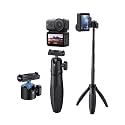TELESIN 44cm/17.3" Mini Selfie Stick Tripod for DJI Osmo Action 6 Nano Xtra