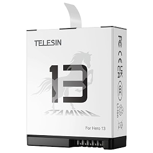 telesin long lasting 1950mah battery fast charging cold weather performance compatible with hero13 action camera