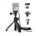 TELESIN Mini Selfie Stick w Magnetic Quick Release Charging Adapter Mount