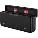 TELESIN Osmo Action 5 Pro Battery Charger for DJI Action 5 Pro Triple Slot PD 30W Fast Charging Case with Type-C Cord Batteries Case Fully Compatible with Action 5 Pro Extreme Battery