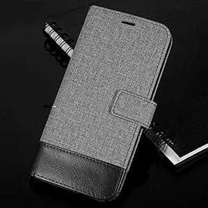 teletel luxury cloth flip cover with card amp cash holder  video stand view magnetic closure wallet case black for vivo t1 5g