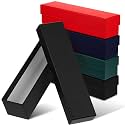 Teling 4 Pcs Coin Storage Box 2x2 Inch Flip Collectors Holders, Multicolor
