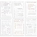Teling 48 Sheets Quote Stickers for Scrapbooking Journal DIY, Colorful