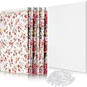 Teling 15 Set Comic Book Boards Bulk with U Shape Clips for Fabric Storage