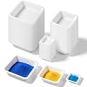 Tellegloww 400 Pack Weigh Boats, 7ml 100ml 250ml Plastic Scale Trays