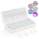Tellegloww 60 Pcs Prepared Microscope Slides with Specimens for Kids