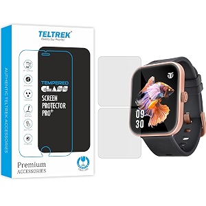 screen protector compatible with titan talk s smartwatch full hydrogel tpu screen guard not a tempered glass pack of 2