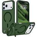 Temdan Magnetic for iPhone 18 Pro Max Case/iPhone 17 Pro Max Case Stand