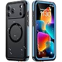 Temdan Designed for iPhone 18 Pro Max Case Waterproof, Blue