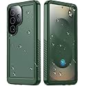 Temdan Designed for Samsung Galaxy S25 Ultra Case Waterproof, Green