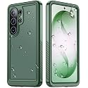Temdan Designed for Samsung Galaxy S26 Case Waterproof, Green