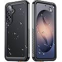 Temdan Designed for Samsung Galaxy S26 Case Waterproof, Black