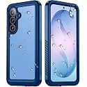 Temdan Designed for Samsung Galaxy S26 Case Waterproof, Blue