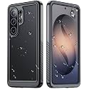Temdan Designed for Samsung Galaxy S26 Ultra Case Waterproof, Black