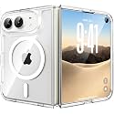 Temdan Magnetic for iPhone Duo Case, Compatible with Magsafe, Clear