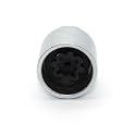TEMO 817 Anti-Theft Wheel Lock Lug Nut Removal Socket Key 3436 for Audi