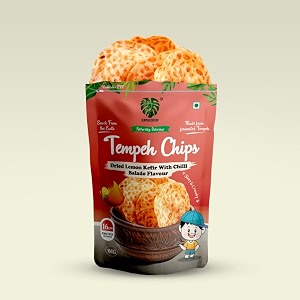 tempehchennai chips protein chipsbalado seasoning- kafir limemixed spice100gram- vegvegan proteindairy amp gluten freegut-friendlyhigh fiberlow carbno maida