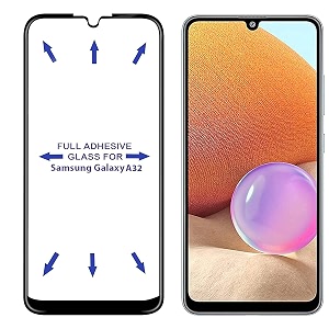 Tempered Glass Screen Protector Compatible For Samsung