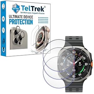 3 pack screen guard compatible with samsung galaxy watch 6 classic watch6 classic 47 mm amp samsung galaxy watch ultraultra 2025 47mm smartwatch screen protector not a tempered glass